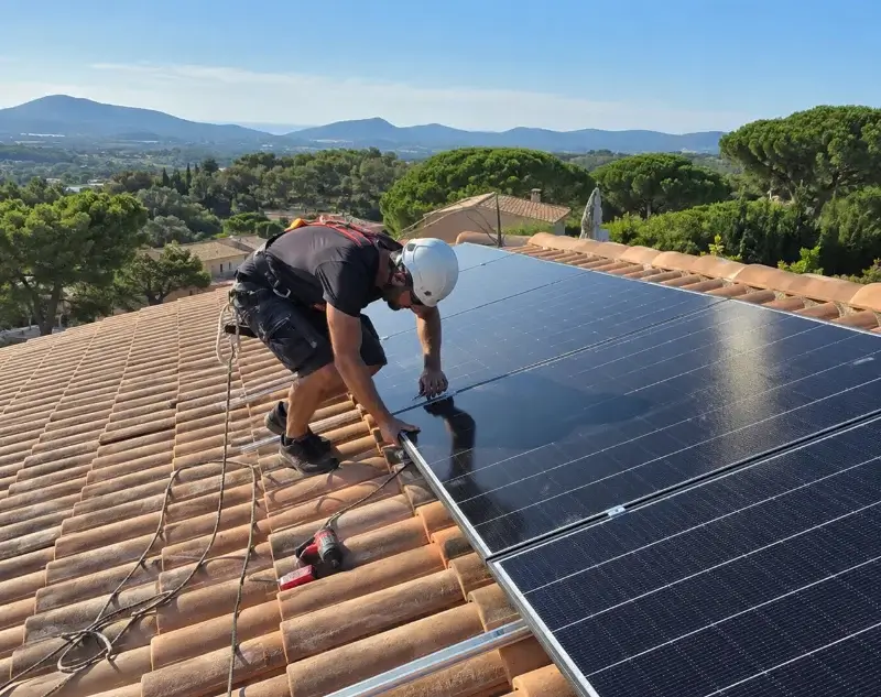Installateur panneaux solaires Anglès — pose photovoltaïque sur toiture